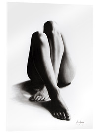 Stampa su vetro acrilico  Studio di gambe nude 42 - Ashvin Harrison