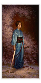 Poster The Blue Kimono