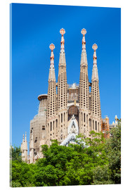Stampa su vetro acrilico  La Sagrada Familia a Barcellona - Neale Clarke