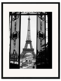 Stampa artistica con cornice  Torre Eiffel, 1920 ca.