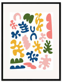 Stampa artistica con cornice  Matisse New Age - apricot and birch