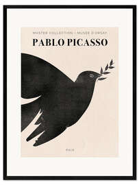Stampa artistica con cornice  Pablo Picasso - Paix